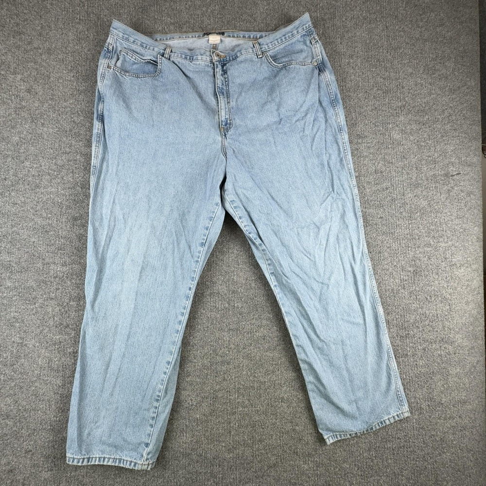VTG L.A. Blues Jeans Womens 22W Light Wash Blue High Rise Relaxed Straight Denim